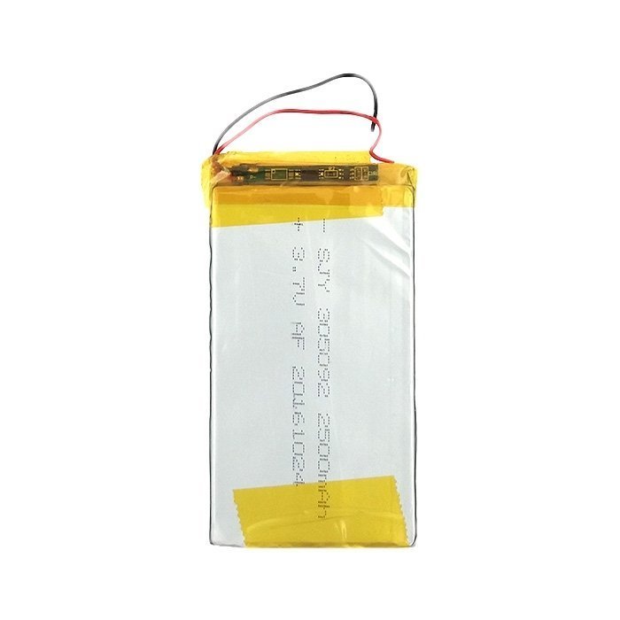 Universal Battery 9x5 cm With 2 Cables - 2500mAh