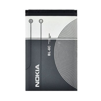 Battery Nokia BL-6C για Nokia 2110/2116/2125/2855/2865/6016i/6019i/6152/6155/6165/6235/6255/6265/6275/6268/E70 - 1200mAh