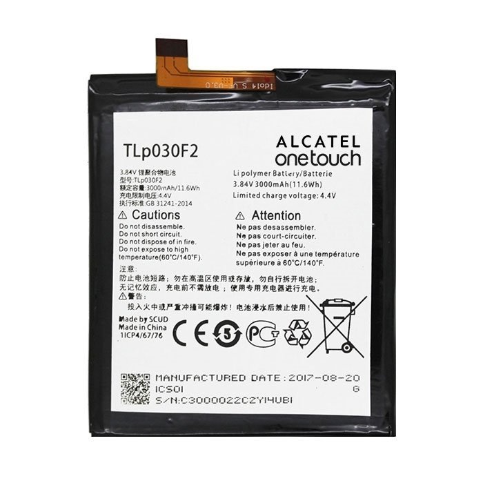 Battery Alcatel TLp030F2 for Alcatel Idol 4s - 4000mAh