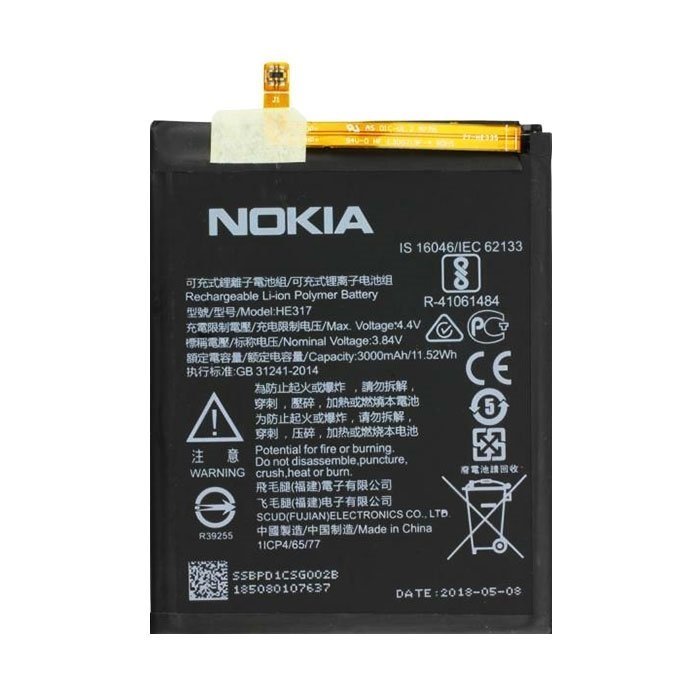 Battery Nokia HE316/HE317 for Nokia 6 - 3000mAh