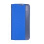 Book Case Smart View Flip Cover for Xiaomi Redmi Note 8 Pro - Color: Blue