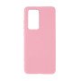 Back Cover Silicone Case for Huawei P40 Pro - Color: Pink