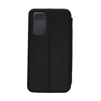 Book Case Stand Smart Book Magnet for Huawei P40 - Color: Black