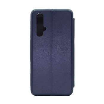 Book Case Stand Smart Book Magnet for Huawei Honor 20 / Nona 5T - Color: Blue