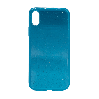 Back Cover Silicone Case iPhone X / XS - Color: Turquoise