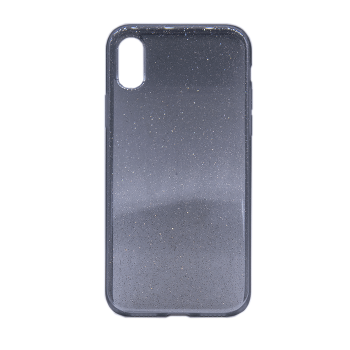 Back Cover Silicone Case iPhone XS Max - Color: Black
