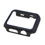 360 Case with Tempered Glass for Apple Watch Series 38mm - Color: Black