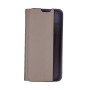 Book Case Smart View Flip Cover for Samsung Galaxy S20 Plus G985 - Color: Gold