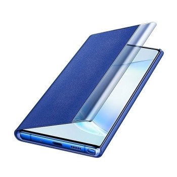 Book Case Smart View Flip Cover for Samsung Galaxy S20 G980 - Color: Blue