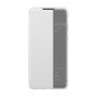 Book Case Smart View Flip Cover for Xiaomi Redmi Note 8 Pro - Color: Silver