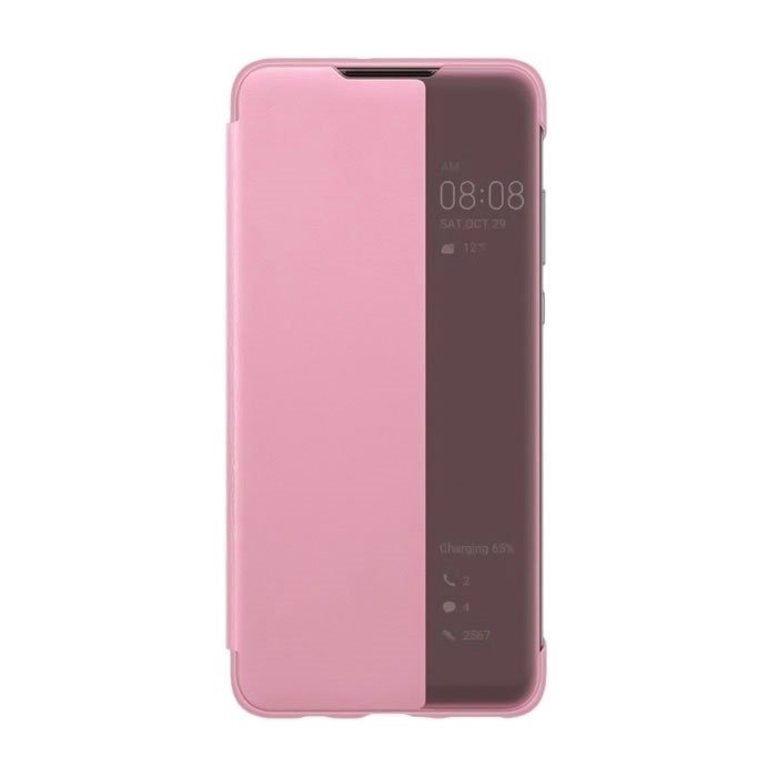 Book Case Smart View Flip Cover for Xiaomi Redmi 8/8A - Color: Pink