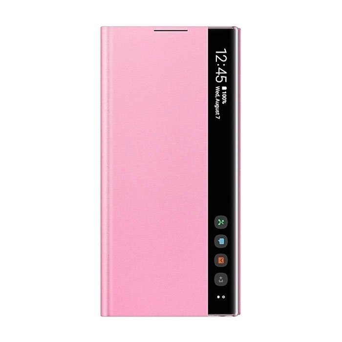 Book Case Smart View Flip Cover for Xiaomi Redmi 8/8A - Color: Pink