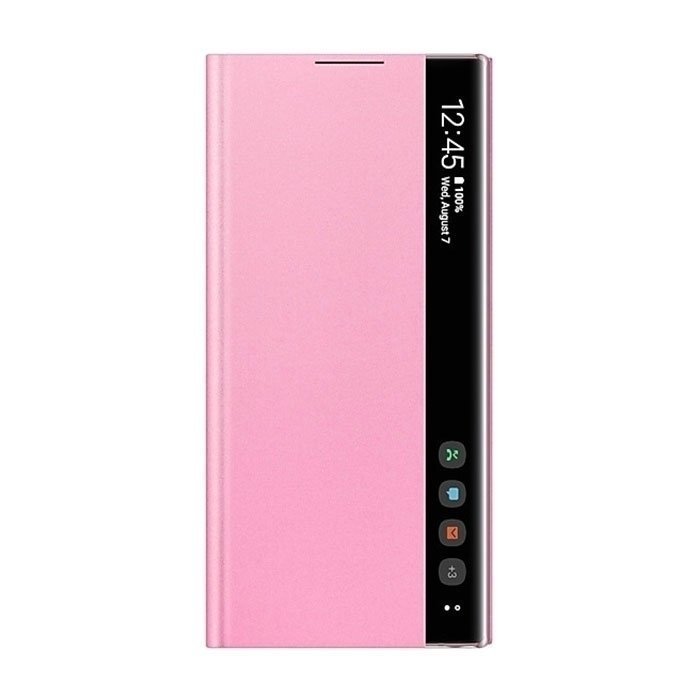Book Case Smart View Flip Cover for Huawei P Smart Z - Color: Pink