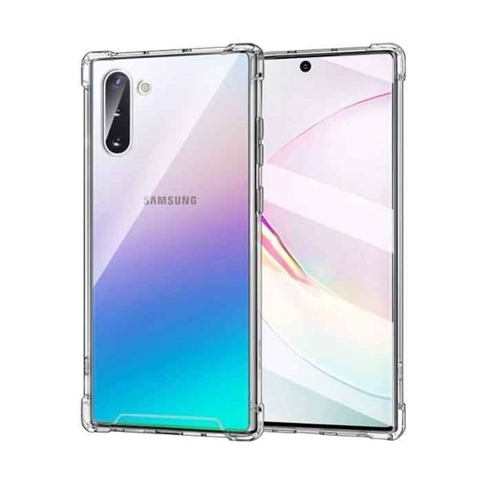 Back Cover Silicone Case Anti Shock 1.5mm for Samsung N975F Galaxy Note 10 Pro - Color: Clear