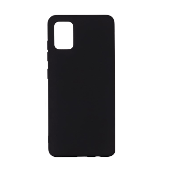 Silicone Case for Samsung A315F Galaxy A31 - Color: Black