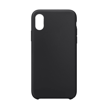 Silicone Case for Apple iPhone XR - Color: Black
