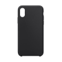 Silicone Case for Apple iPhone XR - Color: Black