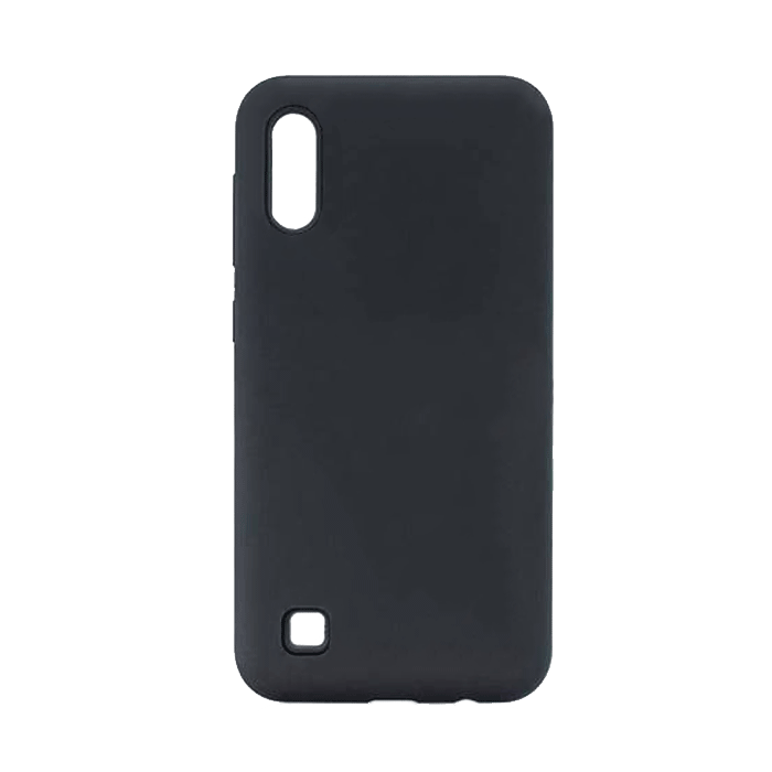 Silicone Black for Samsung A105F Galaxy A10 / M105F Galaxy M10 - Color: Black