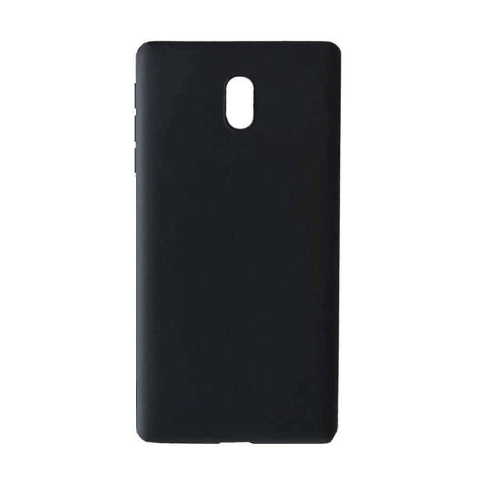 Silicone Case for Xiaomi Redmi 8 / 8A - Color: Black