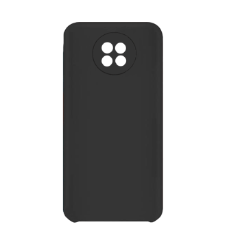 Silicone Case for Xiaomi Redmi Note 9T - Color: Black
