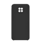 Silicone Case for Xiaomi Redmi Note 9T - Color: Black