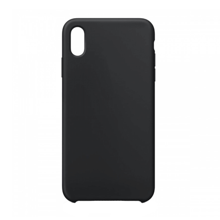 Silicon Case for Apple iPhone XS Max - Color:  Black
