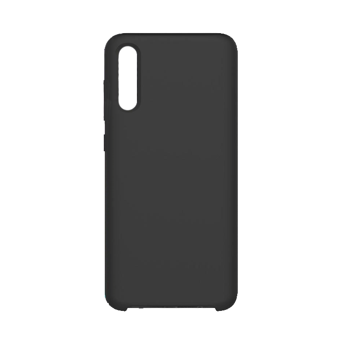 Silicon Case for Samsung A705F Galaxy A70 - Color: Black