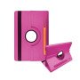 Case Rotating 360 Stand with Pencil Case for Apple Ipad 10.2/10.5 - Color: Pink