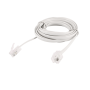 Telephone Cable 5m  - Color: White