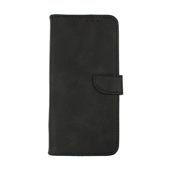 Leather Book Case with Clip for Samsung A315F Galaxy A31 - Color: Black