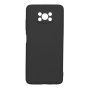 Silicone Case for Xiaomi Redmi POCO X3 - Color: Black