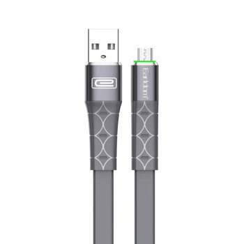 EARLDOM EC-081M Charing Cable and Data Micro-USB (100cm) - Color: Grey
