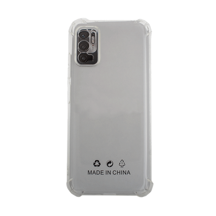 Silicone Case Anti Shock 1.5mm for Xiaomi POCO M3 Pro - Color: Clear