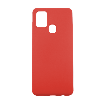 Silicone Case Soft Back Cover for Samsung A21S 4G A217F - Color: Red