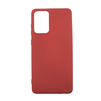 Silicone Case  Soft Back Cover for Samsung A72 4G A725F - Color: Red