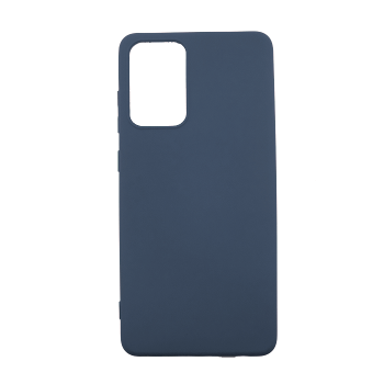 Silicone Case Soft Back Cover for Samsung A72 4G A725F - Color: Dark Blue