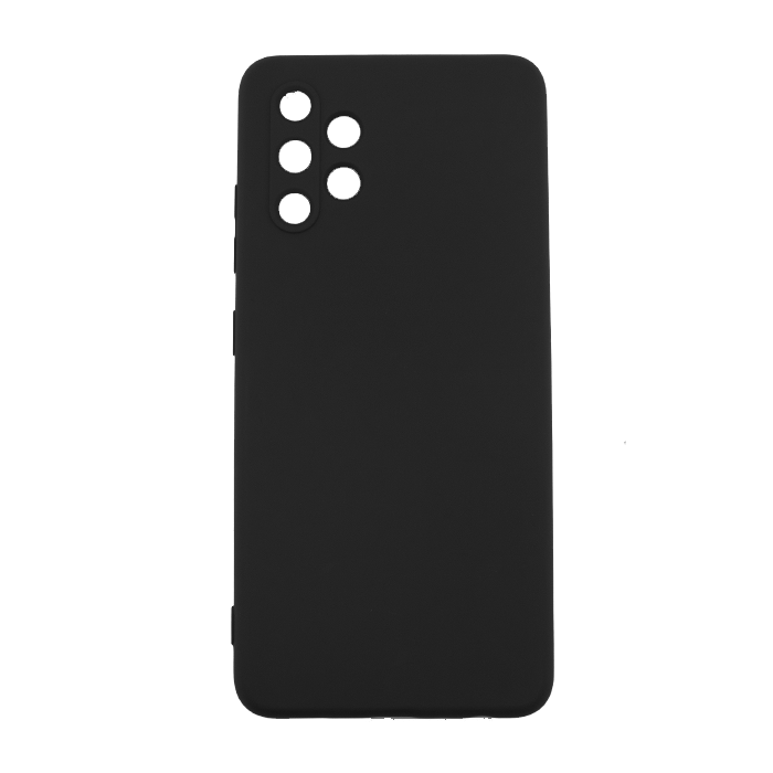 Silicone Case Soft Back Cover for Samsung A32 4G A325F - Color: Black