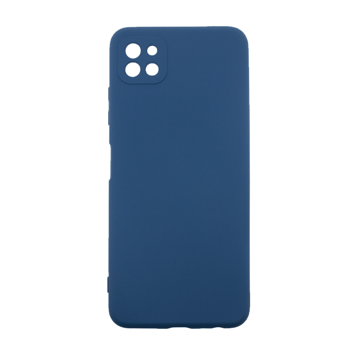 Silicone Case Soft Back Cover for Samsung A22 5G A226B - Color: Dark Blue