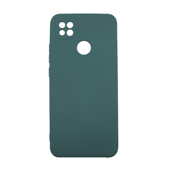 Silicone Case Soft Back Cover for Xiaomi Redmi 9C - Color: Green