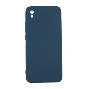 Silicone Case Soft Back Cover for Xiaomi Redmi 9AT - Color: Dark Blue