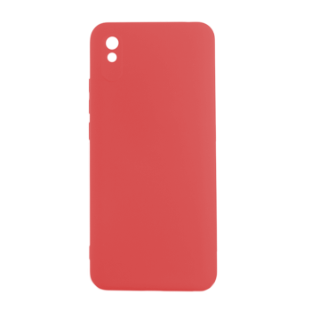 Silicone Case Soft Back Cover for Xiaomi Redmi 9A  - Color: Red