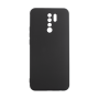 Silicone Case Soft Back Cover for Xiaomi Redmi 9  - Color: Black