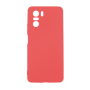 Silicone Case Soft Back Cover for Xiaomi POCO F3  - Color: Red