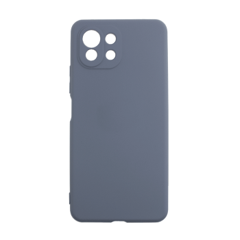 Silicone Case Soft Back Cover for Xiaomi Mi 11 Lite  - Color: Light Blue