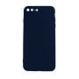 Silicone Case Soft Back Cover for iPhone 7 Plus - Color: Dark Blue