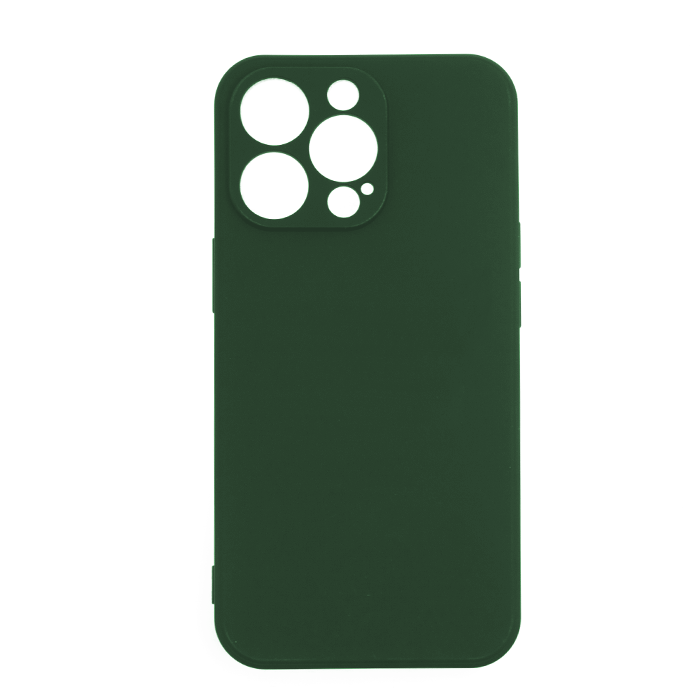 Silicone Case Soft Back Cover for iPhone 12 PRO - Color: Green