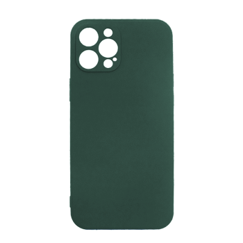 Silicone Case Soft Back Cover for iPhone 12 PRO MAX - Color: Green