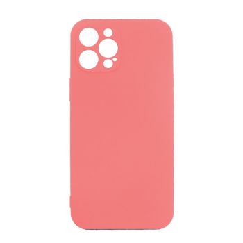 Silicone Case Soft Back Cover for iPhone 12 PRO MAX - Color: Red