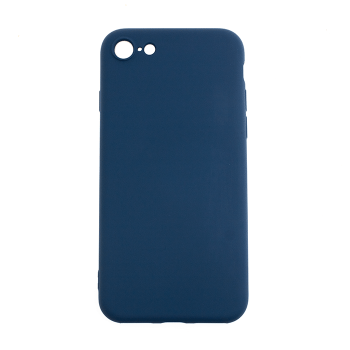 Silcone Case for Soft Back Cover for iPhone 7 - Color: Dark Blue