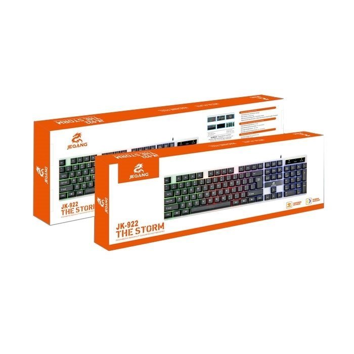 Jeqang JK-922 Gaming Keyboard with RGB Led
